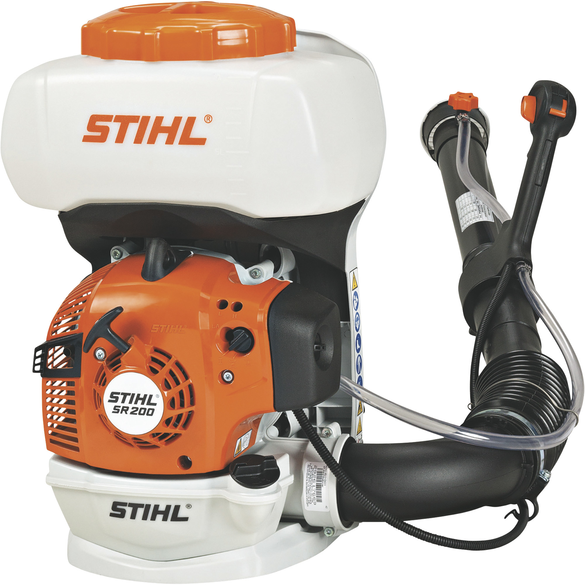 Stihl Gas-Powered Portable Backpack Sprayer, 2.1-Gallon Capacity, 27.2cc, Model# SR 200